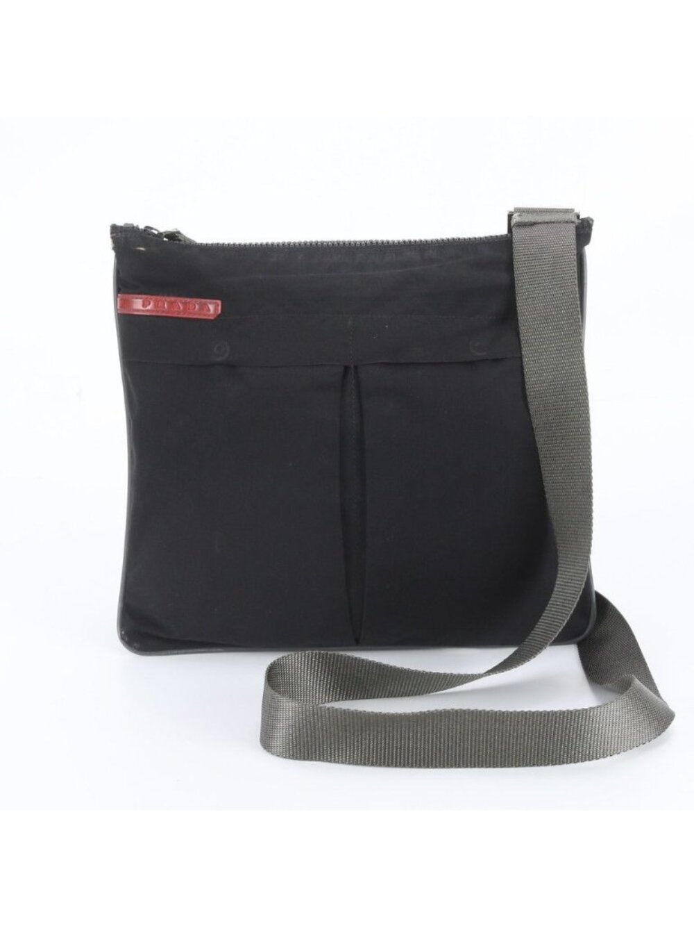 Prada Sports Tessuto Nylon Shoulder Bag Crossbody Messenger Business